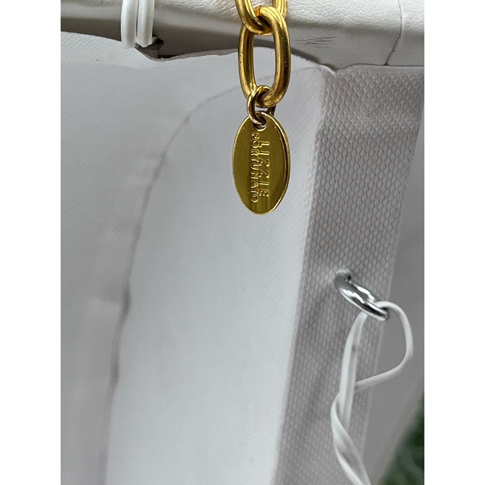 Lizzie Fortunato Signed Designer Tavira Yellow Ombre Baroque Pearl Necklace - Picture 13 of 15